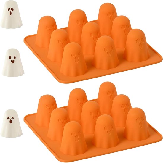Schokoladenformen, Silikon-schokoladenformen, Geeignet Für Schokolade, Gelee, Harz, Fondant, Kerzen Und Backwaren (2 Stück)