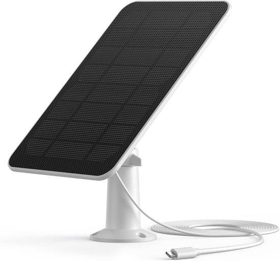 Solarpanel-außenscheinwerferkamera Nur Kamera 5-w-solarpanel Für Wiederaufladbare Sicherheitskamera Wasserdicht 360 Verstellbar Kontinuierliche