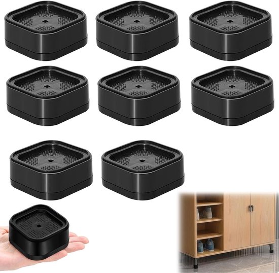 Rutschfeste, Stapelbare Möbelgleiter 3,5 Cm – Geeignet Für Betten, Waschmaschinen, Stühle Und Sofas.