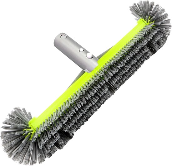 Poolreinigungsbürste – 43 Cm – Geeignet Für Bürsten – Ez-clip – Aluminiumgriff – Ohne Teleskopgriff
