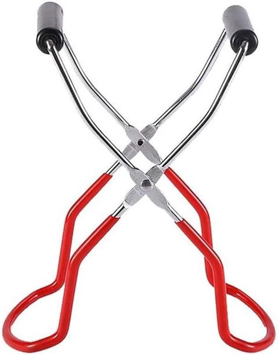 Stück Anti-verbrennungsclips Breite Silikonhandschuhclips Einmachglaszange Rutschfeste Edelstahlgriffe Lebensmittelflaschenclips Für Die Küche