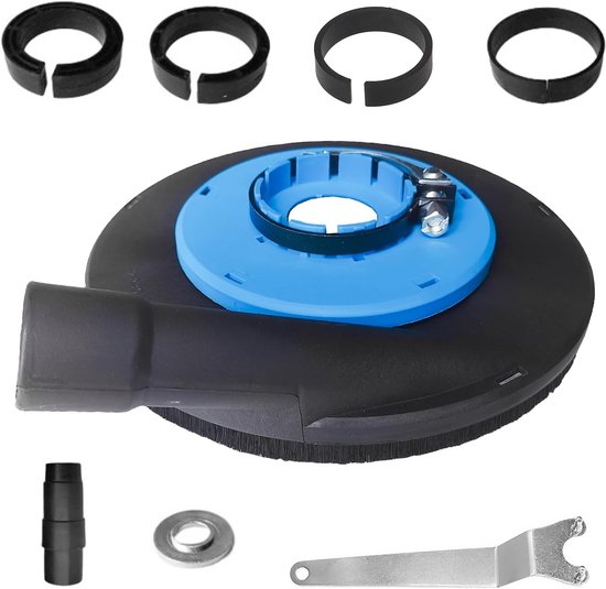230 Mm Staubabsaugung Robust Und Benutzerfreundlich Staubabsaugungsset Breites Anwendungsspektrum Staubabsaugung Geeignet Für Winkelschleifer Blau