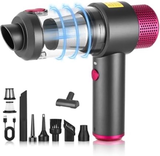 Tragbarer Handstaubsauger – 4-in-1-funktion – Wiederaufladbar