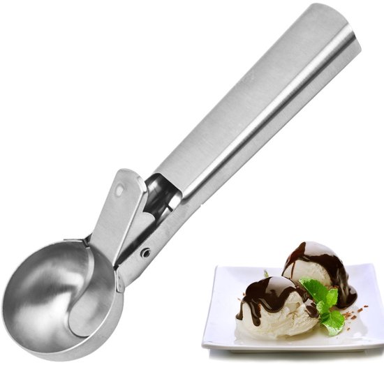 Eiskugelportionierer Aus Edelstahl – Robust Und Vielseitig – 1 Stück