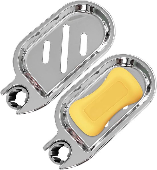 Duschseifenhalter, 2-teilig – Abs, Mit Silikondeckel, Für 24-mm-rohr