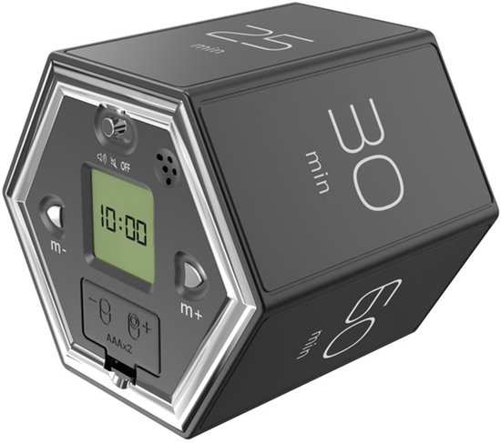 Timer Effiziente Zeitanzeige Vorprogrammierte Einstellungen Von 1 5 10 25 30 60 Minuten Anpassbare Countdown-funktion Und Stoppuhr Ton Stummmodus