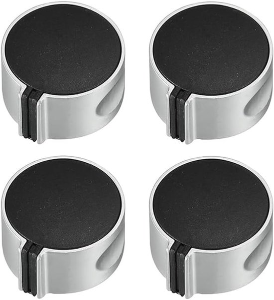4er-pack Ersatzteile Für Gasherdknöpfe. 8 Mm Knopfabdeckung, Passend Für Alle Gängigen Gasherde.