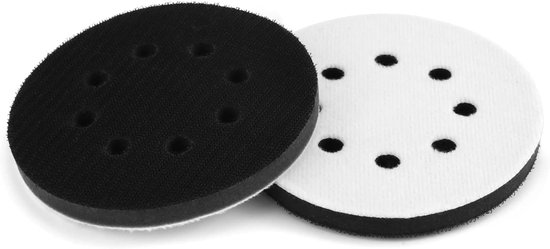 125 Mm Weiches Schleifpad - Schwamm-zwischenlage Für Schleifscheiben (6 Löcher)