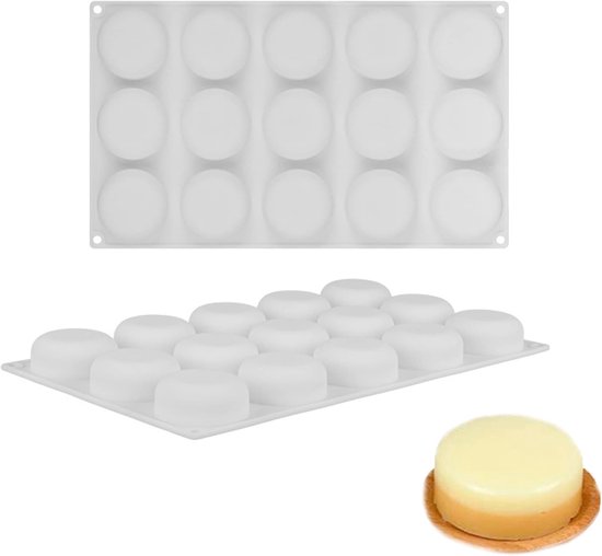 2 Runde 3d-silikonformen Backformen Zum Dekorieren Von Kuchen Mousses Und Desserts Auch Zum Backen Von Cupcakes Seife Gelee Pudding Schokolade Rot