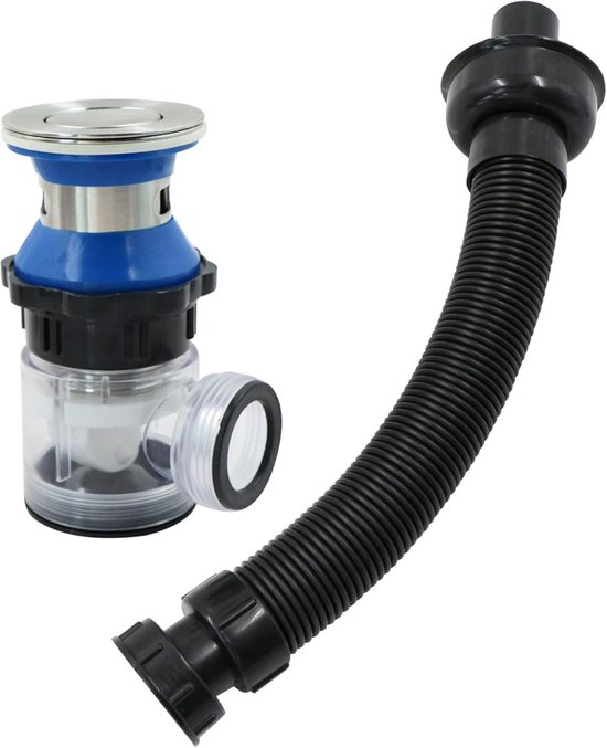 Bodenablauf – Universelles Siphon-ablaufsystem Für Handwaschbecken, Ventil, Geeignet Für Handwaschbecken Mit Überlauf