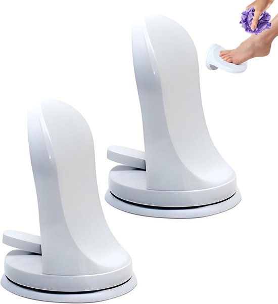 Sicherer Duschsitz Im 2er Pack Rutschfestes Design Mit Griffen Stabile Saugnapffüße Leichter Hocker Für Bad Und Dusche