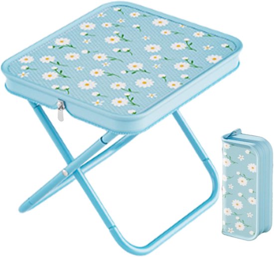 Klapphocker Tragbarer Sitzhocker Robuster Stuhl Mit Bequemer Sitzgelegenheit Für Camping, Bar Und Küche