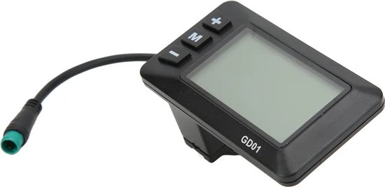 Gd01 Lcd-display Für E-bikes – 36 V/48 V – 22,2 Mm Lenker