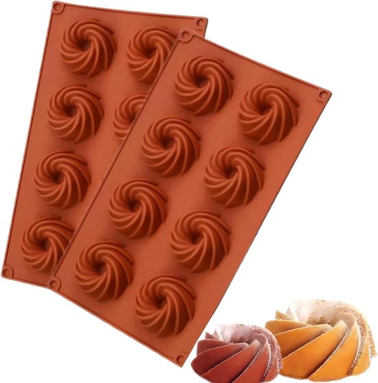 Backmatte – 2er-set – Muffins, Kuchen Und Mehr – Antihaftbeschichtung