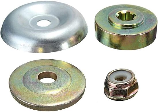 4-teiliges Ersatz-metall-getriebemutter-befestigungsset Für Freischneider, Rasentrimmer, Rasenmäher, Motorsensen