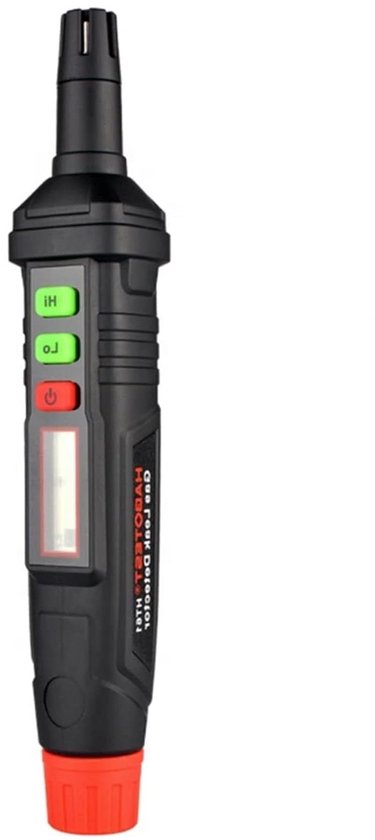 Gasleckmelder – Gasalarm – Gasdetektion – Hoch- Und Niedrigalarm – 7 Zoll – Schwarz Und Rot