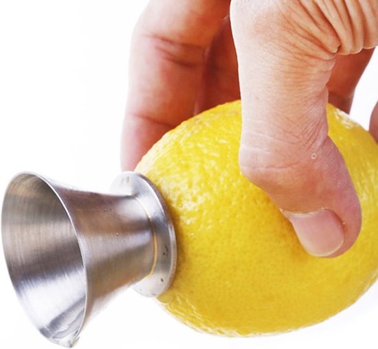 Manuelle Zitruspresse Aus Edelstahl Mit Ausgießer – Ideal Für Zitronen, Limetten Und Orangen