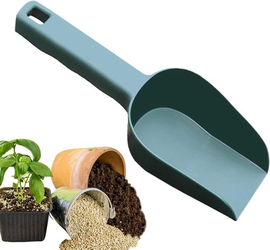 Gartenkelle – Pflanzkelle – Müheloses Gärtnern – Ergonomischer Griff – 23 Cm Lang – Mehrfarbig