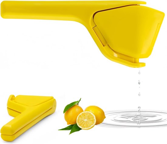 Zitruspressen Zitronenpresse Premium-zitruspresse Aus Robustem Abs Handpresse Für Zitronen Und Limetten Spülmaschinenfest Zitronenpresse Abs Gelb