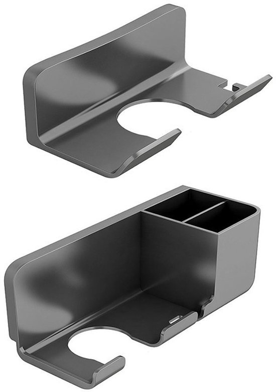 Wandhalterung Für Lockenstäbe – Bohrfreie Montage, Aus Aluminium, Geeignet Für Lockenstäbe Bis 36 Mm, Inklusive Montagematerial