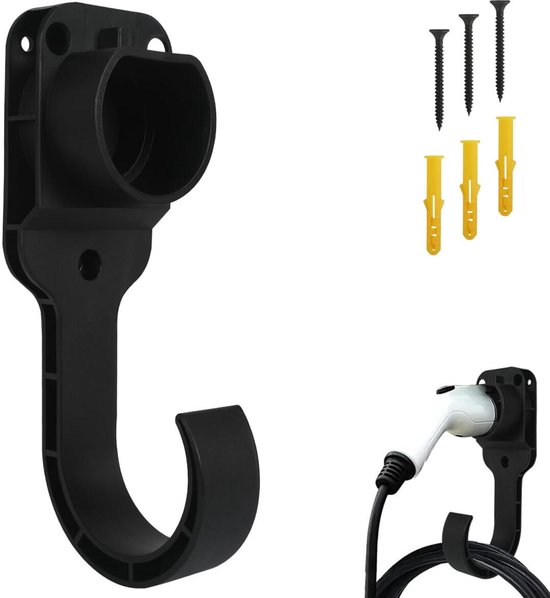 Ladekabelhalterung Kabelhalter Für Elektroautos Geeignet Für Typ-2-ladekabel Universelle Ladekabelhalterung Wandhalterung Wandladegeräthalterung 27