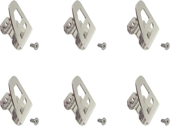 6 Stück – Gürtelclip-haken (ohne Schraube) – Passend Für Milwaukee M18 Schlagschrauber, Bohrhammer, Werkzeug – Gürtelclip-haken
