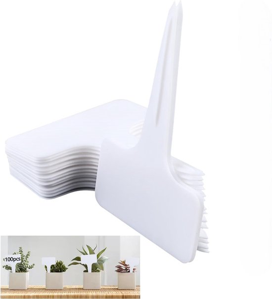 Verpackung Mit 100 Pflanzen-, Gemüse- Und Gartenetiketten. Ideal Für Gärten, Offene Gärten Oder Bauernhäuser.