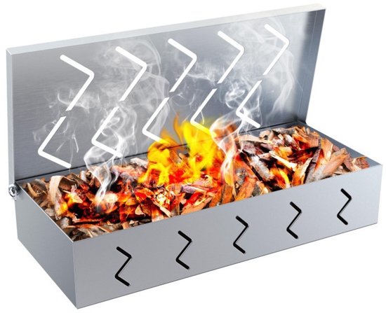 Grillbesteck-set – Edelstahl-grillofen, Aufbewahrung Für Obstholz Und Ziegelsteine
