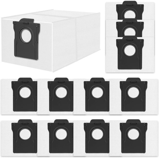 Packung Mit 12 Staubbeuteln. Geeignet Für Dreame D10 Plus Gen 2/l10s Plus Staubsauger.