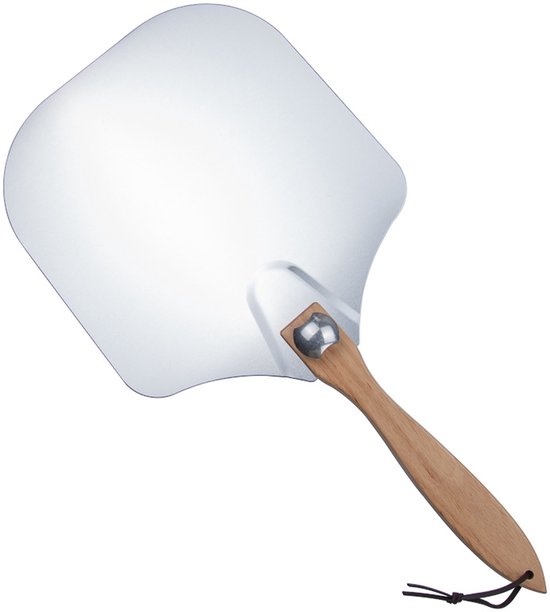 Pizzaschieber 65369 – Abnehmbarer Griff, 30,5 × 30,5 Cm, Faltbar, Aluminium