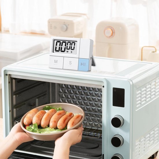 Digitaler Küchentimer, Magnetischer Kochtimer, Batteriebetriebener Elektronischer Timer, Geeignet Für Hausaufgaben, Lernen, Training Und Arbeit