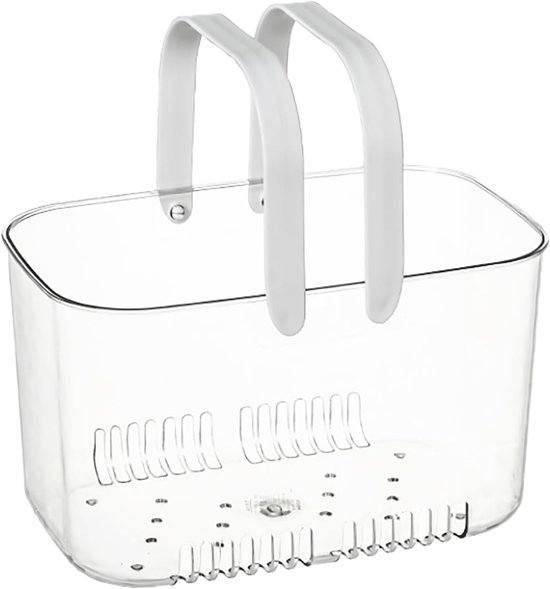 Tragbarer Duschkorb – Transparent