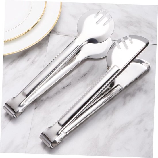 Praktisches 2-teiliges Lebensmittelklemmen-set, Tellerklemme Aus Edelstahl, Lebensmittelclip, Anti-verbrennungs-klemme