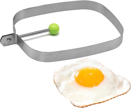 Eiförmig Rechteckige Pfannkuchenpfanne Aus Edelstahl Mit Antihaftbeschichtung Tragbares Grillzubehör Geeignet Für Camping Frühstück In Sandwiches