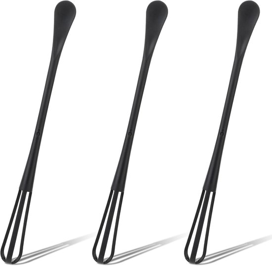 Set Mit 3 Tragbaren Mini-schneebesen Zum Mischen Und Schlagen