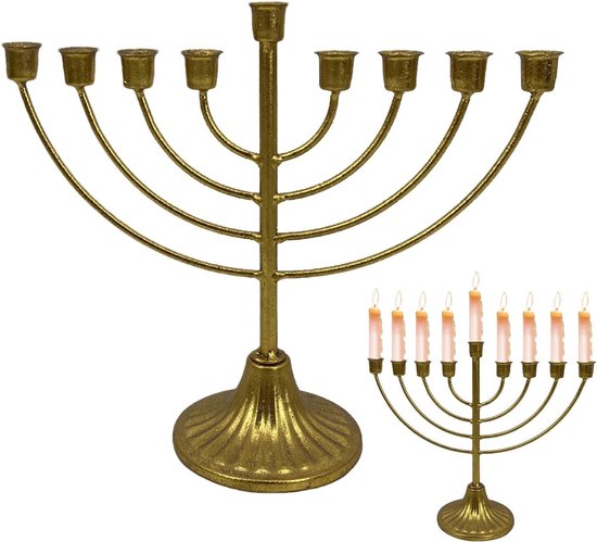 Metallkerzenständer Mit Sieben Armen Kerzenständer Mit Neun Armen Antiker Kerzenständer Geeignet Für Weihnachtstischdekorationen Kaminsimse Und