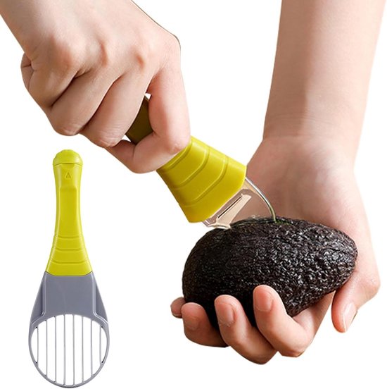 Avocadoschneider – Avocadoschneider, -entkerner Und -teiler Multifunktionales Küchengerät Mit Komfortablem Griff Zum Schneiden Und Aushöhlen