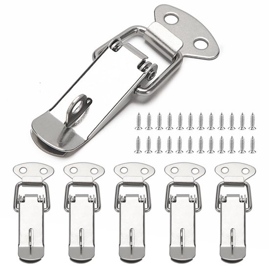 Federbelasteter Kippriegel – Mit Schlossloch – 72 Mm