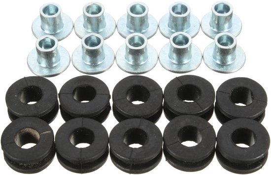 10 Gummiaugenschrauben, Geeignet Für Motorräder