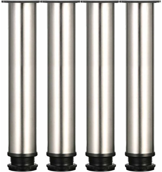Vier Verstellbare Beine, 300 Mm Hoch, Verdickte Möbelbeine, Tischbeine, Möbelbeine Aus Edelstahl.