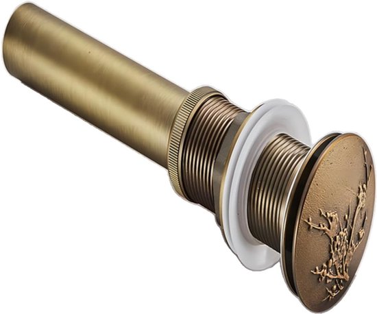 Antikes Massives Messing-waschbecken Mit Geschnitzten Details Mit Elastischem Becken Retro-waschbecken Waschbeckenabdeckung Mit Ohne Löcher 21 X 6,6