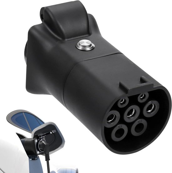 Adapter Für Kia Ev Typ 2 Auf Schuko-adapter, Entladeleistung 35 Kw, 16 A, 220 V – Mobiles Camping-stromnetzteil
