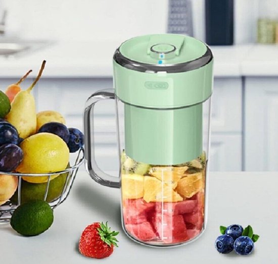 Tragbarer Mixer Mit Usb-ladeanschluss Für Shakes Und Smoothies, 350 Ml