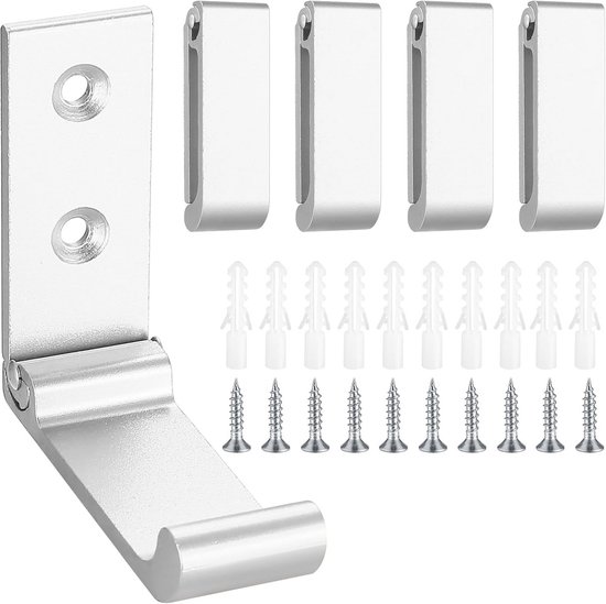 5 Faltbare Wandhaken Für Handtücher, Jacken, Schlüssel Und Taschen – Platzsparend Und Langlebig