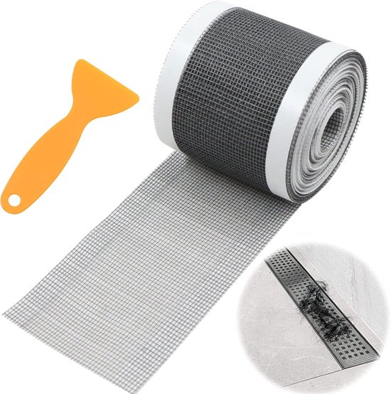 Haarfangsieb Für Duschabläufe Duschablauf Siebaufkleber Einfach Zu Verwenden 7 1 Cm Rechteckiger Filter Spülsiebaufkleber Badezimmer Bodenablauf