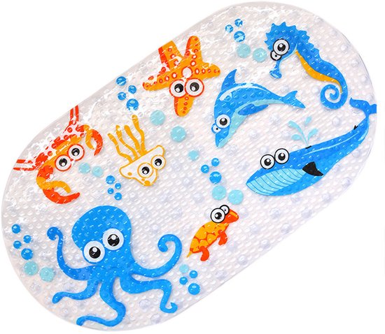 Rutschfeste Badematte – Duschmatte – Geeignet Für Kinder – 69 X 39 Cm – Ausführung 1