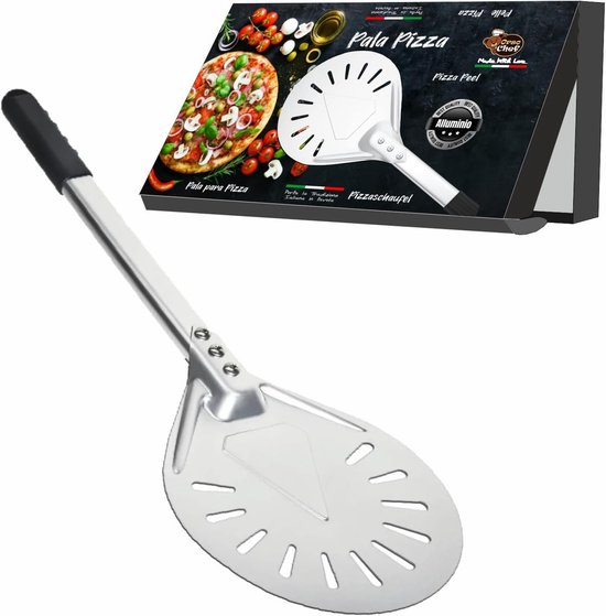 Pizzaschieber Aus Aluminium Ø20 Cm – Leicht, Kratzfest, Für Den Hausgebrauch