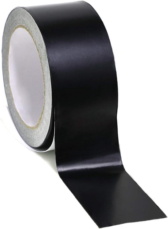 Aluminiumfolienband Starker Hochtemperaturkleber Dichtungsband Für Warm Und Kaltluft Zur Reparatur Von Metallrohren 50 Mm Breit X 20 M Lang X 0