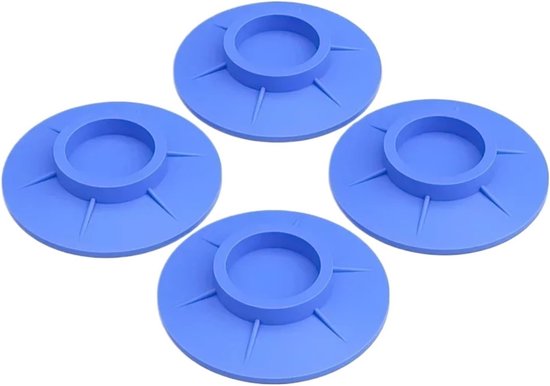 Vibrationsdämpfer Für Waschmaschinen, Gummifüße Für Waschmaschinen, Mehrfarbig, 4er-pack (blau)