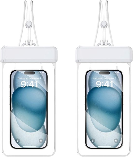 Wasserdichte Handytasche 2 Stück Ipx8 Wasserdichte Handyhüllen Zum Schwimmen Große Wasserdichte Hüllen Passend Für 7 2-zoll-handys Geeignet Für 7,2 16